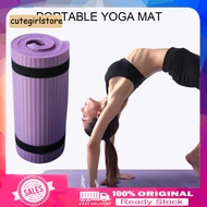 Cute_ Waterproof Yoga Mat Travel-friendly Yoga Mat Non-slip Yoga Mat with Elbow Support for Home Fitness Soft Rubber Pilates Pad for Joint Protection and Floor Exercise