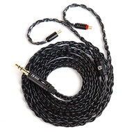 KBEAR | KBEAR ST12 Max 1.5m 8core OFC Silver-plated Wired Earphone Cable 2PIN/QDC/MMCX Earbuds Conne