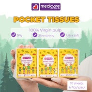 MEDiCARE pocket tissue pack of 6