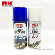 Motorcycle Chain Lube & Chain Cleaner RK TAKASAGO 100ML Brush Minyak Rantai Motor Chain Spray Chainl