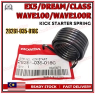 HONDA EX5 / EX5 DREAM / EX5 CLASS / WAVE100 / WAVE100R Honda Kick Starter Spring - [28281-035-018C]