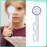 WU Eye Chart Pocket Eye Chart PD Ruler Eye Occluder 14Inch from Viewer