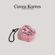 Cuvea Korres心形蛋糕迷你首饰盒复古牛仔便携式戒指珠宝收纳礼物Cuvea Korres Heart Egg20251205