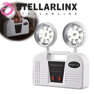STELLARLINX Fire Emergency Evacuation Wall Lamp, Emergency LED Double Head Emergency Exit Light, Lig