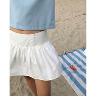 Sell Skirt” button-down mini Skirt - Aufra studio