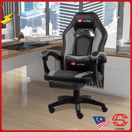 [USB Massage function] Cassa Macan Back Ergonomic Height Adjustable Gaming Office Chair (Without Leg Rest/With Leg Rest)