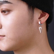 AUDRA Cross Clip Earring Punk Hip Hop Fake Piercing Female Male Drop Earring Non-Piercing Earring