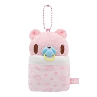 日本正版 限定 Gloomy Bear 暴力熊 奶嘴 BB 嬰兒 吊飾 掛飾 掛件 公仔