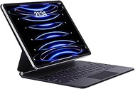 AUSDOM iPad Pro 12.9 Keyboard Case: Magnetic Floating Magic-Style Bluetooth Wireless Keyboard with Trackpad for iPad Pro 12.9-inch (6th, 5th, 4th, 3rd Gen)