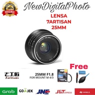 Lanz- 7Artisans 25Mm F1.8 Micro 4/3 Lens Panasonic Lumix Olympus