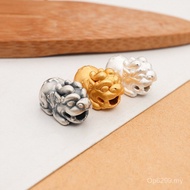 Bracelet Wholesale Pixiu Accessories diy3D Silver Bracelet Three-Dimensional Handmade Pure Silver Mo