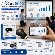 Wireless HDMI Display Dongle AnyCast M100 4K Screen Cast Adapter for Android iOS Windows Mac TV Proj