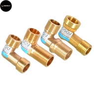 TD] inner and outer wire elbow DN15 brass lengthened extension double external elbow 20MM gas water 