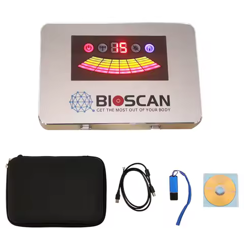 52 Reports BIOSCAN Quantum Resonance Magnetic Analyzer Quantum Body Analyzer With Testing Probe For 