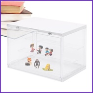 Clear Display Case for Action Figures Showcase Display Box for Action Figures Wall Mount Figures Organizer and mueadegsg