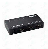 HDMI 分配器1入2出 專業級台灣EP晶片/金屬外殼/高清4kx2k 分頻器 2-port HDMI 2.0 splitter
