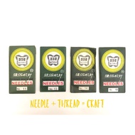 Household Sewing Machine Needle HA11 HA13 HA14 HA18/ Jarum Mesin Lama