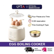 Lyta Home Electric Egg Boiler Egg Cooker 200W 4 Egg Boiler Capacity Automatic Quickly Cooked Egg Ste