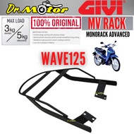 Honda WAVE125 WAVE 125 GIVI MV ADVANCE MONORACK MONO RACK MONOLOCK Tread BOX Luggage RACK Rear BOX TOP CASE