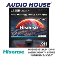 HISENSE HS120L9H  120 4K LASER CINEMA TV  3 YEARS WARRANTY BY AGENT