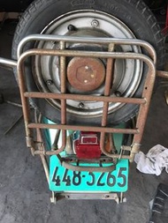 Vespa 小圓錶 無牌 零件車