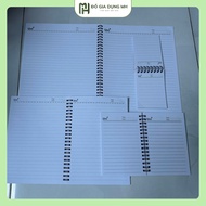 XO Spring Notebook A4/ A5/ A6/ A7 200 pages/ 100 pages