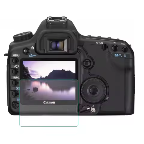 Tempered Glass Protector for Canon EOS 5D II Mark2 Markii 5D2 5DII 50D 40D 1DS Mark III 1DS3 Camera 