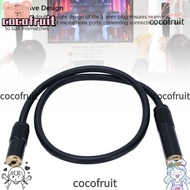 COCOFRUIT 3.5mm to 6.35mm, Professional Plug and Play Stereo Sound Cable, Durable Gold Plated 6.35mm