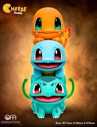 🔥Gk新品預訂🔥CHEESE
精靈寶可夢 疊疊御三家 奇異種子&車厘龜&小火龍