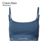 CALVIN KLEIN สปอร์ตบราผู้หญิง Low Impact Sports Bra รุ่น 4WS4K191 420 - สีฟ้า