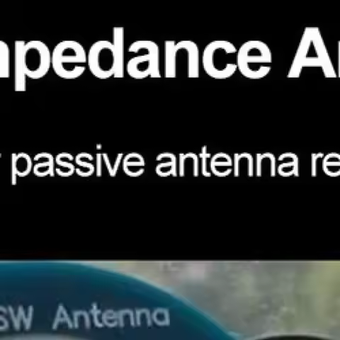 High Impedance Amplifier Circular Antenna 1Hz-300MHz Doughnut Short Wave Antenna Built-In 600mah Bat