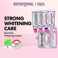 [EUTHYMOL] Whitening Toothpaste 4-Pack (Purple*2 +Pink*2) | LG H&H Beauty | Gift (squeezer*2+Whiteni
