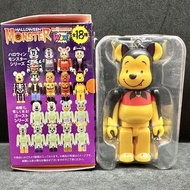 Medicom Toy x Disney 2014 Halloween 一番賞 100% bearbrick 吸血殭屍 小熊維尼 Winnie the Pooh be@rbrick 