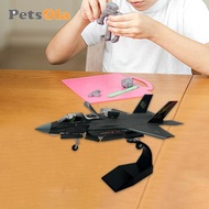 [PETSOLA] 1/72 F35 B Fighter Jet Model Aircraft Display Piece for Office And Cafe