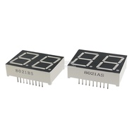 0.8 Inch 2-Digit LED Digital Tube Two-Digit Red 8021AH/BH Total Yang Total Yin 8201AS/BS