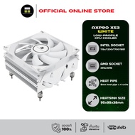 Thermalright AXP90 X53 White Low-Profile CPU Cooler with 4 Heatpipes (AM5/LGA1851 Ready) ประกัน 6 ปี