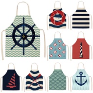 Marine sea anchor compass pattern kids apron apron aprons for apron s