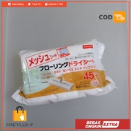 Daiso floor wipes dry dry mop flooring wiper disposable wipe