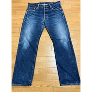 IRON HEART 634S-18 18oz Selvedge Denim Jeans W36 Straight Used