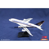 Aircraft Models Singapore Airlines Medium Size Airbus A380 Series (1:400)