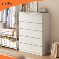 Etife Wooden Drawer Cabinet Minimalist Storage Cabinet Drawer Cabinet/ Multipurpose Drawer Cabinet/ 
