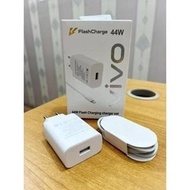 [ 44w ] Charger Vivo Type C 44W Flash Charger V23 V21 V25PRO X70 Ori
