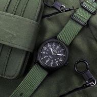 [Jam Favorit Presiden RI-8] Jam Tangan Pria Timex Expedition Scout Original 100% Canvas Sport Black 