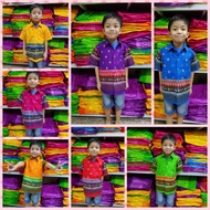 Asean Shirt​Thailand Square Pattern Children
