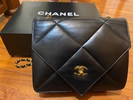 Chanel vintage 19大方格款 肩背、斜背包