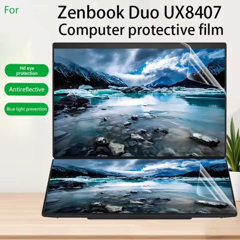 Suitable for 2026 ASUS Zenbook Duo 14 Computer Screen Film UX8407AA Keyboard Film Anti-Reflective an