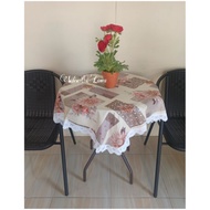 SQUARE GUEST TABLE CLOTH/SQUARE TABLE CLOTH/WATERPROOF LIVING TABLE CLOTH
