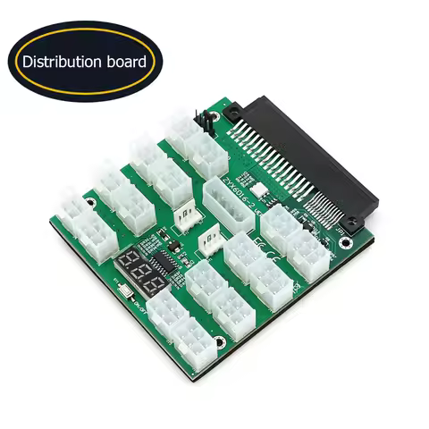 Power Supply Module Server Adapter Breakout Board for Dell PSU BTC Mining Graphics Card Computer Per