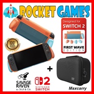 Skull & Co. Savage Raven GripCase for Nintendo SWITCH 2 FIRST WAVE EDITION