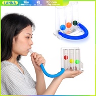 [มี อย.ระวังของไม่ได้มาตรฐาน]เครื่องช่วยบริหารปอด Triballs Incentive Spirometer แบบ Triflow 1-3วันได